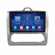 Штатная магнитола Lesko для Ford Focus II 2004-2008 экран 9" 2/32Gb Wi-Fi GPS Base