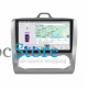 Штатная магнитола Lesko для Ford Focus II 2004-2008 экран 9" 4/64 QLED CarPlay 4G Wi-Fi GPS 360 Prime