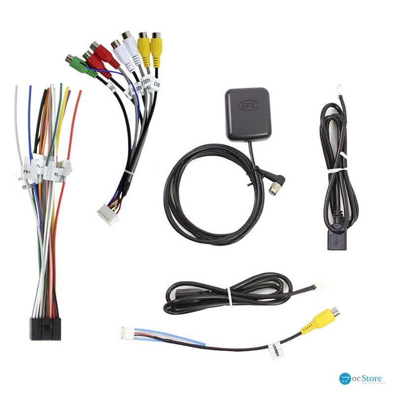 Штатная магнитола Lesko для Ford Focus II 2004-2008 экран 9" 2/32Gb 4G Wi-Fi GPS Top