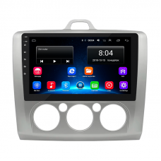 Штатная магнитола Lesko для Ford Focus II Рестайлинг 2007-2011 экран 9" 2/32Gb Wi-Fi GPS Base