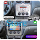 Штатная магнитола Lesko для Ford Focus II Рестайлинг 2007-2011 экран 9" 2/32Gb CarPlay 4G Wi-Fi GPS Prime