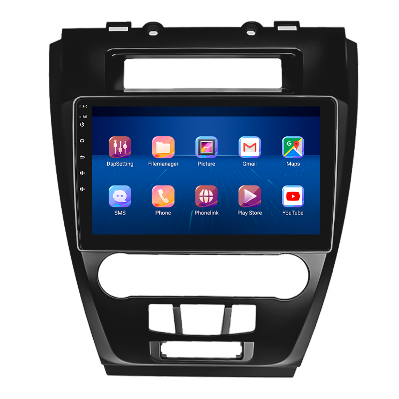 Штатная магнитола Lesko для Ford Fusion (North America) I 2005-2012 экран 10" 6/128Gb 4G Wi-Fi GPS Top