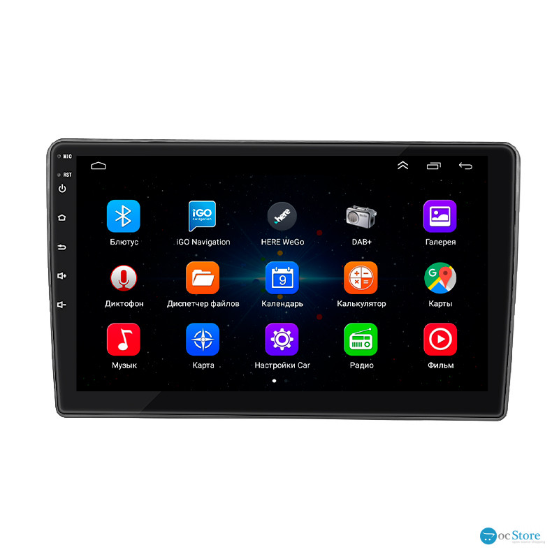 Штатная магнитола Lesko для Ford Kuga I 2008-2013 экран 9" 1/16Gb Wi-Fi GPS Base