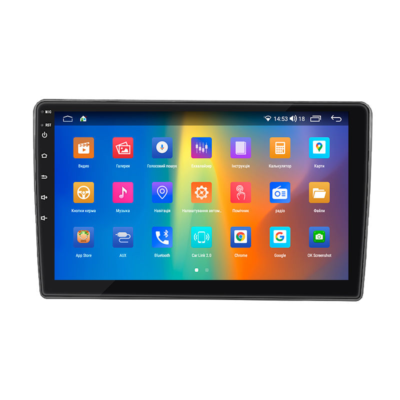 Штатная магнитола Lesko для Ford Kuga I 2008-2013 экран 9" 4/64Gb CarPlay 4G Wi-Fi GPS Prime