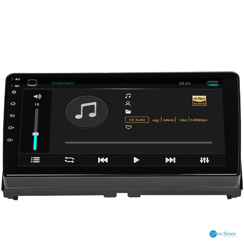 Штатная магнитола Lesko для Ford Kuga I 2008-2013 экран 9" 2/32Gb 4G Wi-Fi GPS Top