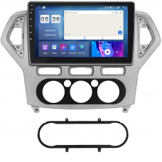 Штатная магнитола Lesko для Ford Mondeo IV 2006-2010 экран 10" 2/32Gb CarPlay 4G Wi-Fi GPS Prime