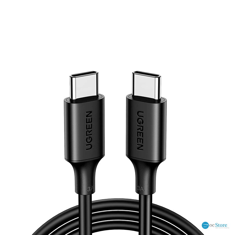 Кабель зарядний UGREEN USB Type-C — Type-C 2м black