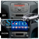 Штатная магнитола Lesko для Ford S-MAX I Рестайлинг 2010-2015 экран 9" 4/64Gb CarPlay 4G Wi-Fi GPS Prime