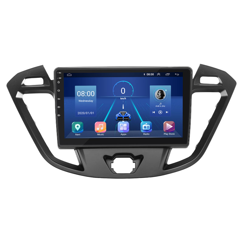 Штатная магнитола Lesko для Ford Tourneo Custom I 2012-2018 экран 9" 2/32Gb 4G Wi-Fi GPS Top