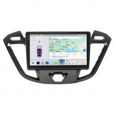 Штатная магнитола Lesko для Ford Transit Connect II 2012-2018 экран 9" 4/64 QLED CarPlay 4G Wi-Fi GPS 360 Prime