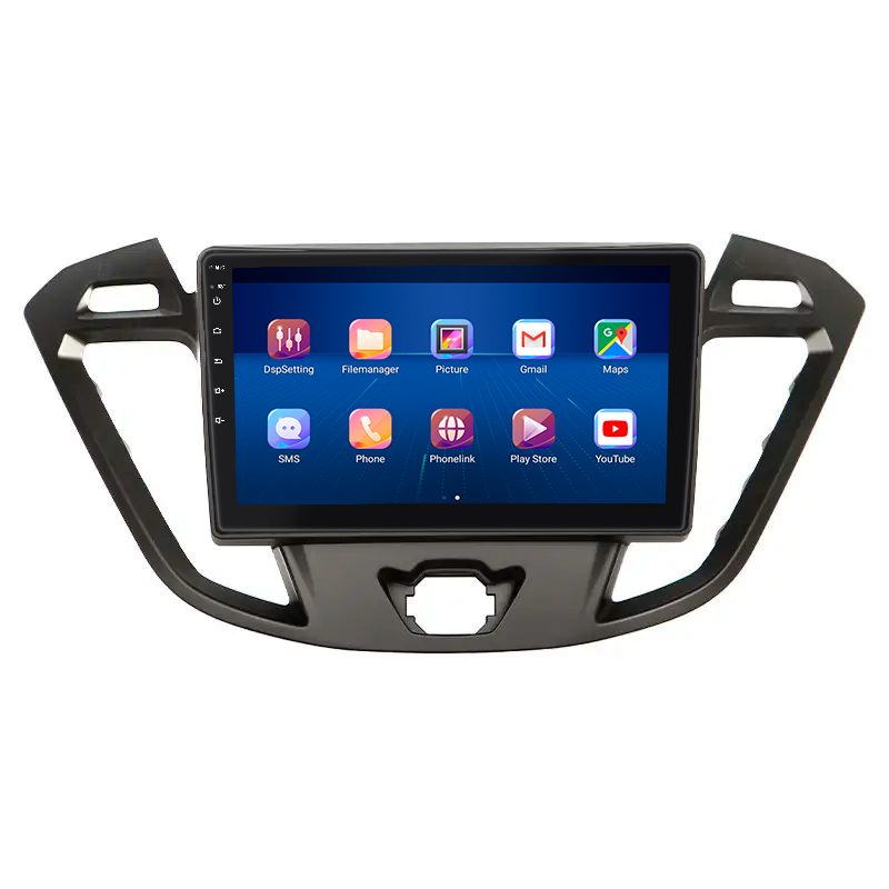 Штатная магнитола Lesko для Ford Transit Connect II 2012-2018 экран 9" 4/64Gb 4G Wi-Fi GPS Top