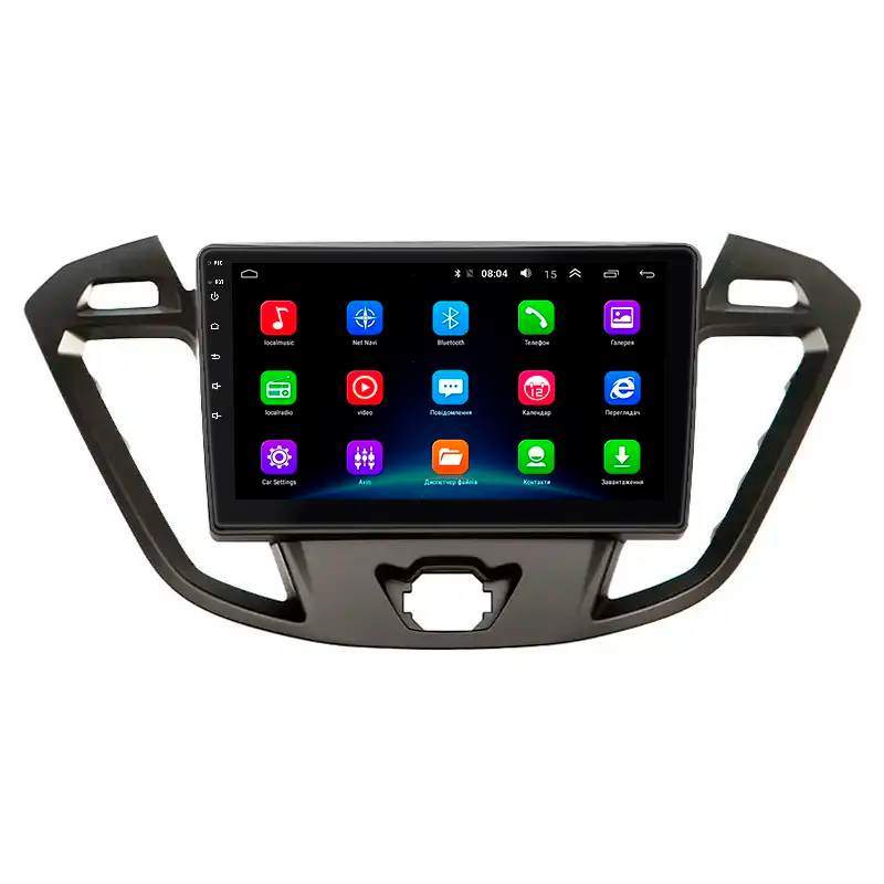 Штатная магнитола Lesko для Ford Transit Connect II Рестайлинг 2018-н.в. экран 9" 2/32Gb Wi-Fi GPS Base