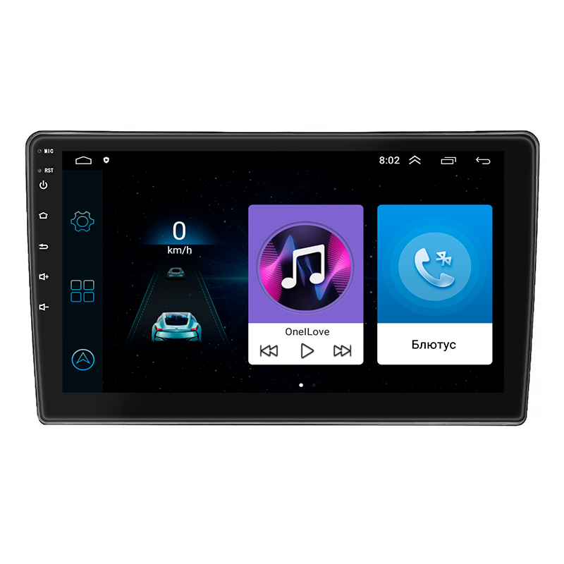 Штатная магнитола Lesko для GMC Sierra II (GMT900) 2006-2014 экран 10" 1/16Gb Wi-Fi GPS Base