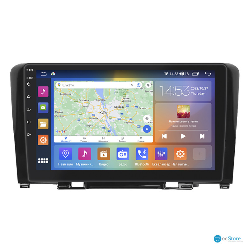 Штатная магнитола Lesko для Great Wall Hover H6  2011-2017 экран 9" 2/32Gb CarPlay 4G Wi-Fi GPS Prime