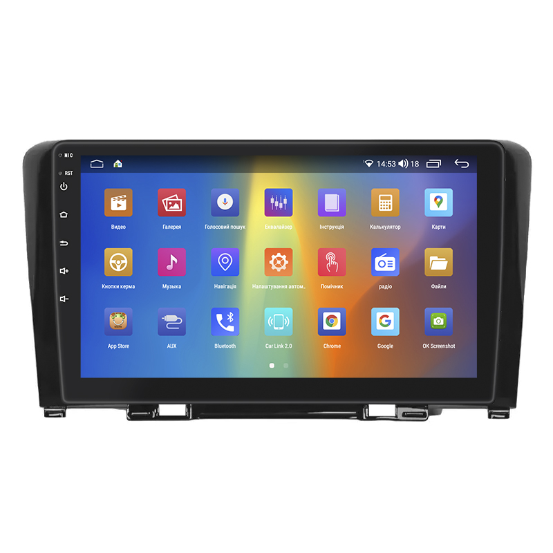 Штатная магнитола Lesko для Great Wall Hover H6  2011-2017 экран 9" 2/32Gb CarPlay 4G Wi-Fi GPS Prime