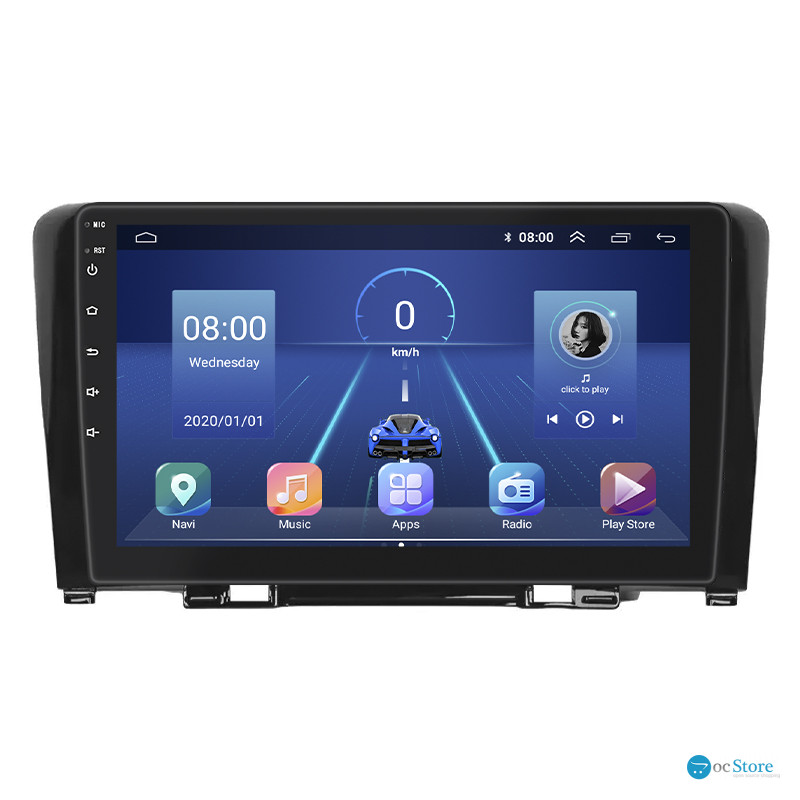 Штатная магнитола Lesko для Great Wall Hover H6  2011-2017 экран 9" 2/32Gb 4G Wi-Fi GPS Top