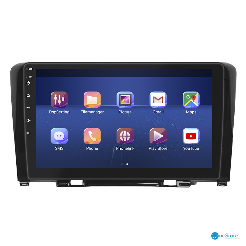 Штатная магнитола Lesko для Great Wall Hover H6  2011-2017 экран 9" 6/128Gb 4G Wi-Fi GPS Top