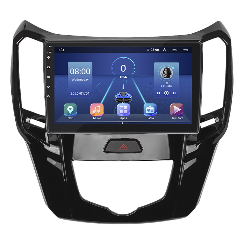 Штатная магнитола Lesko для Great Wall Hover M4  2012-2017 экран 9" 6/128Gb 4G Wi-Fi GPS Top