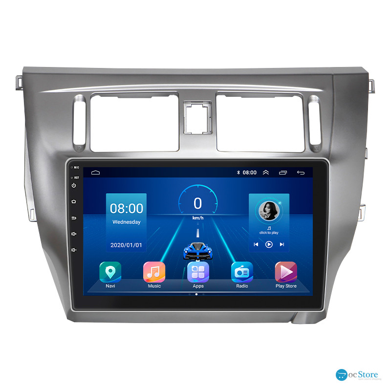 Штатная магнитола Lesko для Great Wall Voleex C30  2010-2014 экран 9" 2/32Gb Wi-Fi GPS Base