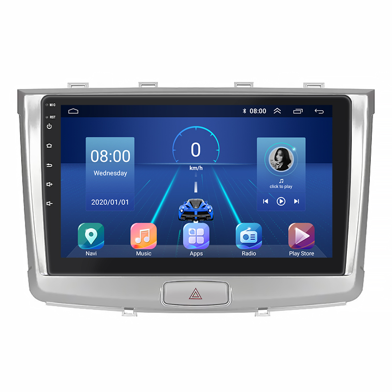 Штатная магнитола Lesko для Haval H6  2014-2020 экран 10" 4/32Gb 4G Wi-Fi GPS Top