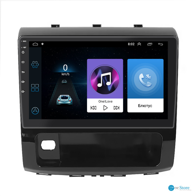 Штатная магнитола Lesko для Haval H9 I 2014-2017 экран 10" 1/16Gb Wi-Fi GPS Base