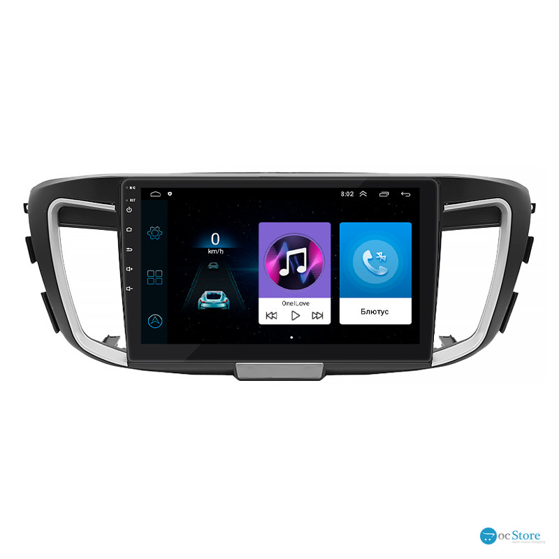 Штатная магнитола Lesko для Honda Accord IX 2012-2015 экран 10" 1/16Gb Wi-Fi GPS Base