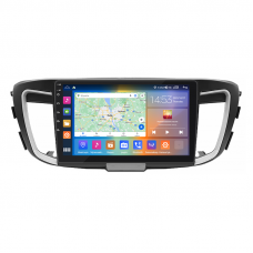 Штатная магнитола Lesko для Honda Accord IX 2012-2015 экран 10" 2/32Gb CarPlay 4G Wi-Fi GPS Prime