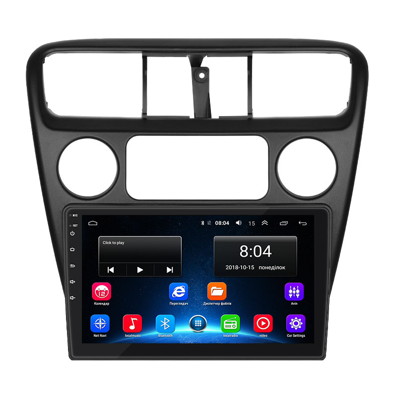 Штатная магнитола Lesko для Honda Accord VI 1997-2002 экран 9" 2/32Gb Wi-Fi GPS Base