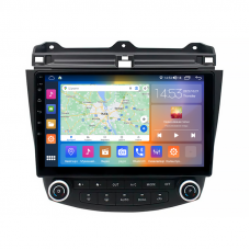 Штатная магнитола Lesko для Honda Accord VII 2002-2006 экран 10" 2/32Gb CarPlay 4G Wi-Fi GPS Prime
