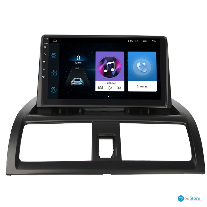 Штатная магнитола Lesko для Honda Accord VII ver 2 2002-2007 экран 9" 1/16Gb Wi-Fi GPS Base