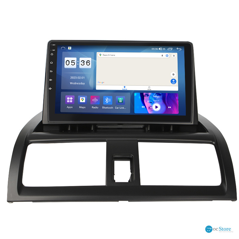 Штатная магнитола Lesko для Honda Accord VII ver 2 2002-2007 экран 9" 2/32Gb CarPlay 4G Wi-Fi GPS Prime
