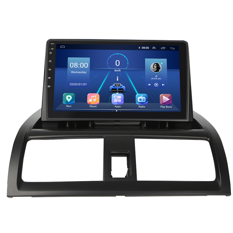 Штатная магнитола Lesko для Honda Accord VII ver 2 2002-2007 экран 9" 4/64Gb 4G Wi-Fi GPS Top