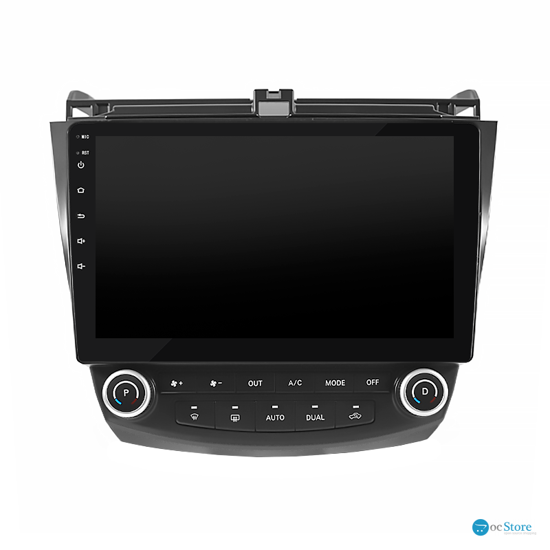 Штатная магнитола Lesko для Honda Accord VII Рестайлинг 2005-2008 экран 10" 2/32Gb Wi-Fi GPS Base