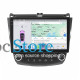 Штатная магнитола Lesko для Honda Accord VII Рестайлинг 2005-2008 экран 10" 4/64 QLED CarPlay 4G Wi-Fi GPS 360 Prime