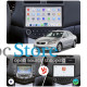 Штатная магнитола Lesko для Honda Accord VII Рестайлинг 2005-2008 экран 10" 4/64 QLED CarPlay 4G Wi-Fi GPS 360 Prime