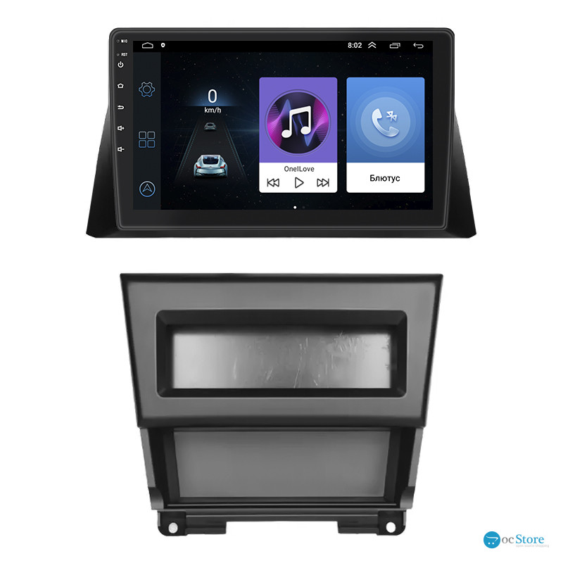 Штатная магнитола Lesko для Honda Accord VIII Рестайлинг 2011-2015 экран 10" 1/16Gb Wi-Fi GPS Base