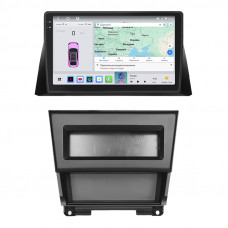 Штатная магнитола Lesko для Honda Accord VIII Рестайлинг 2011-2015 экран 10" 4/64 QLED CarPlay 4G Wi-Fi GPS 360 Prime