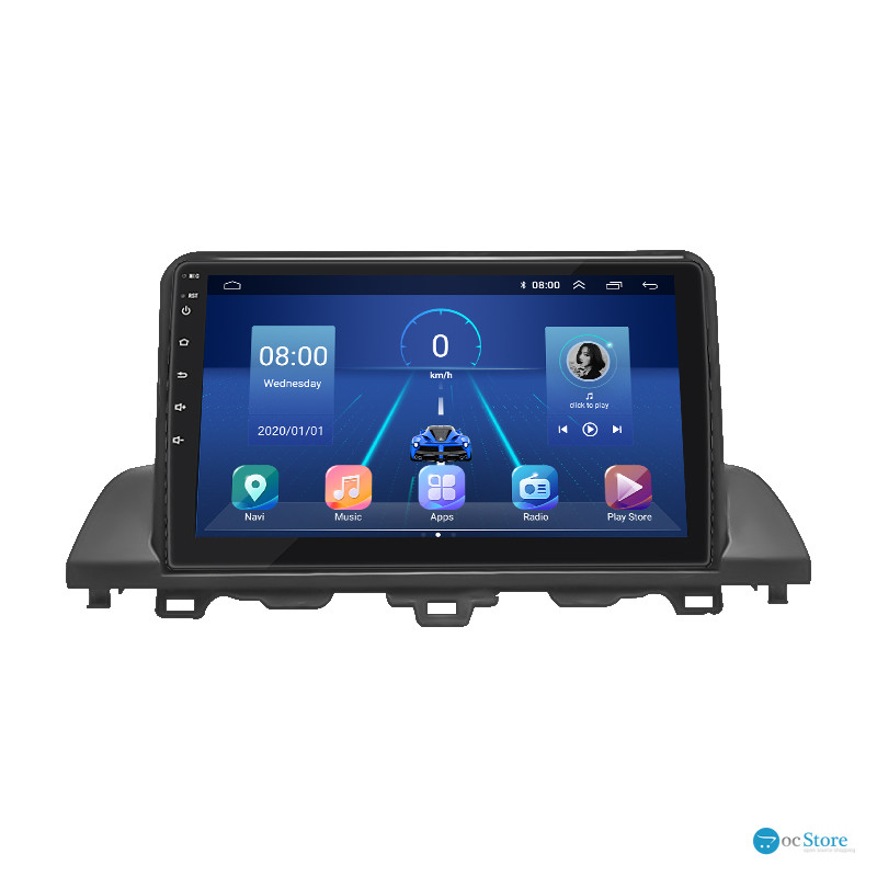 Штатная магнитола Lesko для Honda Accord X Рестайлинг 2020-н.в. экран 9" 2/32Gb 4G Wi-Fi GPS Top