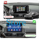 Штатная магнитола Lesko для Honda Accord X Рестайлинг 2020-н.в. экран 9" 2/32Gb 4G Wi-Fi GPS Top
