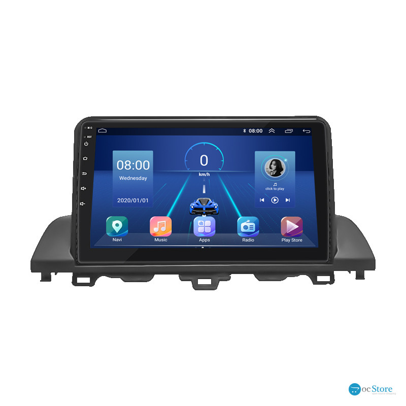 Штатная магнитола Lesko для Honda Accord X Рестайлинг 2020-н.в. экран 9" 4/64Gb 4G Wi-Fi GPS Top