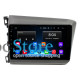Штатная магнитола Lesko для Honda Civic IX 2011-2015 экран 9" 2/32Gb Wi-Fi GPS Base