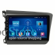 Штатная магнитола Lesko для Honda Civic IX 2011-2015 экран 9" 2/32Gb 4G Wi-Fi GPS Top