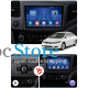 Штатная магнитола Lesko для Honda Civic IX 2011-2015 экран 9" 6/128Gb 4G Wi-Fi GPS Top