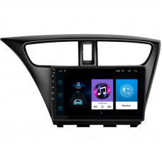 Штатная магнитола Lesko для Honda Civic IX Рестайлинг 2013-2017 экран 9" 1/16Gb Wi-Fi GPS Base