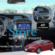 Штатная магнитола Lesko для Honda Civic Type R VIII 2006-2008 экран 9" 2/32Gb Wi-Fi GPS Base