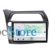 Штатная магнитола Lesko для Honda Civic Type R VIII 2006-2008 экран 9" 4/64 QLED CarPlay 4G Wi-Fi GPS 360 Prime
