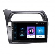 Штатная магнитола Lesko для Honda Civic Type R VIII Рестайлинг 2008-2011 экран 9" 2/32Gb Wi-Fi GPS Base