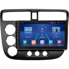 Штатная магнитола Lesko для Honda Civic VII Рестайлинг 2003-2006 экран 9" 2/32Gb 4G Wi-Fi GPS Top