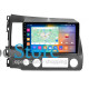 Штатная магнитола Lesko для Honda Civic VIII 2005-2009 экран 10" 4/64Gb CarPlay 4G Wi-Fi GPS Prime