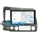 Штатная магнитола Lesko для Honda Civic VIII 2005-2009 экран 10" 2/32Gb 4G Wi-Fi GPS Top